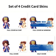 Load image into Gallery viewer, Clannad Nagisa & Ushio Credit Card Skins (4-in-1 Pack)