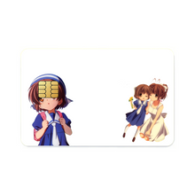 Load image into Gallery viewer, Clannad Nagisa & Ushio Credit Card Skins (4-in-1 Pack)
