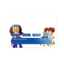 Load image into Gallery viewer, Clannad Nagisa & Ushio Credit Card Skins (4-in-1 Pack)