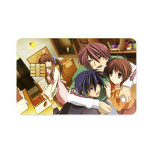 Load image into Gallery viewer, Clannad Tomoya Okazaki, Nagisa Furukawa, Akio Furukawa, Sanae Furukawa Credit Card Skins (4-in-1 Pack)