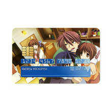 Load image into Gallery viewer, Clannad Tomoya Okazaki, Nagisa Furukawa, Akio Furukawa, Sanae Furukawa Credit Card Skins (4-in-1 Pack)
