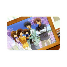 Load image into Gallery viewer, Clannad Tomoya Okazaki, Nagisa Furukawa, Akio Furukawa, Sanae Furukawa Credit Card Skins (4-in-1 Pack)