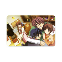 Load image into Gallery viewer, Clannad Tomoya Okazaki, Nagisa Furukawa, Akio Furukawa, Sanae Furukawa Credit Card Skins (4-in-1 Pack)