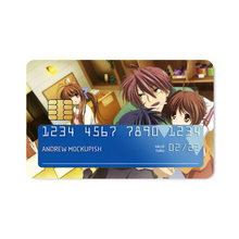 Load image into Gallery viewer, Clannad Tomoya Okazaki, Nagisa Furukawa, Akio Furukawa, Sanae Furukawa Credit Card Skins (4-in-1 Pack)