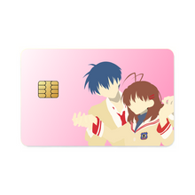 Load image into Gallery viewer, Clannad Tomoya Okazaki, Nagisa Furukawa Credit Card Skins (4-in-1 Pack)