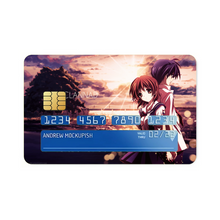 Load image into Gallery viewer, Clannad Tomoya Okazaki, Nagisa Furukawa Credit Card Skins (4-in-1 Pack)