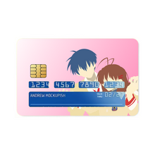 Load image into Gallery viewer, Clannad Tomoya Okazaki, Nagisa Furukawa Credit Card Skins (4-in-1 Pack)