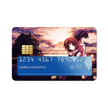 Load image into Gallery viewer, Clannad Tomoya Okazaki, Nagisa Furukawa Credit Card Skins (4-in-1 Pack)