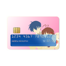 Load image into Gallery viewer, Clannad Tomoya Okazaki, Nagisa Furukawa Credit Card Skins (4-in-1 Pack)