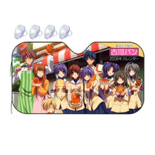 Load image into Gallery viewer, Clannad Tomoya Okazaki, Nagisa Furukawa, Tomoyo Sakagami, Kyou Fujibayashi, Fuuko Ibuki Car Sunshade