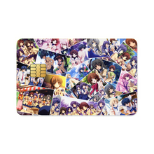 Load image into Gallery viewer, Clannad Tomoya Okazaki, Nagisa Furukawa, Tomoyo Sakagami, Kyou Fujibayashi, Fuuko Ibuki Credit Card Skins (4-in-1 Pack)