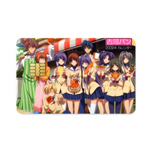 Load image into Gallery viewer, Clannad Tomoya Okazaki, Nagisa Furukawa, Tomoyo Sakagami, Kyou Fujibayashi, Fuuko Ibuki Credit Card Skins (4-in-1 Pack)