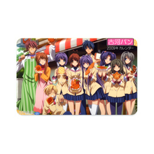 Load image into Gallery viewer, Clannad Tomoya Okazaki, Nagisa Furukawa, Tomoyo Sakagami, Kyou Fujibayashi, Fuuko Ibuki Credit Card Skins (4-in-1 Pack)