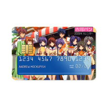 Load image into Gallery viewer, Clannad Tomoya Okazaki, Nagisa Furukawa, Tomoyo Sakagami, Kyou Fujibayashi, Fuuko Ibuki Credit Card Skins (4-in-1 Pack)