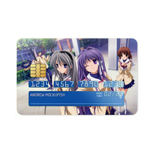Load image into Gallery viewer, Clannad Tomoya Okazaki, Nagisa Furukawa, Tomoyo Sakagami, Kyou Fujibayashi, Youhei Sunohara Credit Card Skins (4-in-1 Pack)