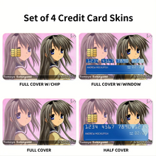 Load image into Gallery viewer, Clannad Tomoyo Sakagami Credit Card Skins (4-in-1 Pack)