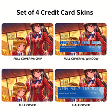 Load image into Gallery viewer, Classroom of the Elite Suzune Horikita Credit Card Skins (4-in-1 Pack)