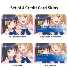 Load image into Gallery viewer, Classroom of the Elite Suzune Horikita, Kei Karuizawa Credit Card Skins (4-in-1 Pack)