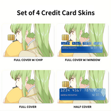 Load image into Gallery viewer, Code Geass - C.C. Credit Card Skins (4-in-1 Pack)