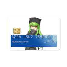 Load image into Gallery viewer, Code Geass - C.C. Credit Card Skins (4-in-1 Pack)