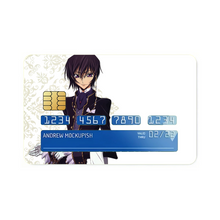 Load image into Gallery viewer, Code Geass Lelouch Lamperouge Credit Card Skins (4-in-1 Pack)