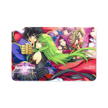 Load image into Gallery viewer, Code Geass Lelouch Lamperouge, Euphemia Li Britannia, Cornelia Li Britannia Credit Card Skins (4-in-1 Pack)