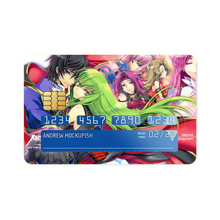 Load image into Gallery viewer, Code Geass Lelouch Lamperouge, Euphemia Li Britannia, Cornelia Li Britannia Credit Card Skins (4-in-1 Pack)