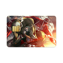 Load image into Gallery viewer, Colossal and armored titan and Annie Leonhart Credit Card Skins (4-in-1 Pack)