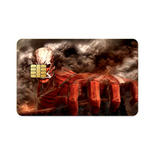 Load image into Gallery viewer, Colossal titan Credit Card Skins (4-in-1 Pack)