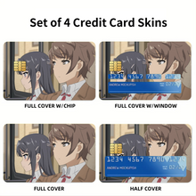 Load image into Gallery viewer, Couple in a Date Credit Card Skins (4-in-1 Pack)