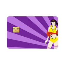Load image into Gallery viewer, Cowboy Bebop Faye Valentine Credit Card Skins (4-in-1 Pack)