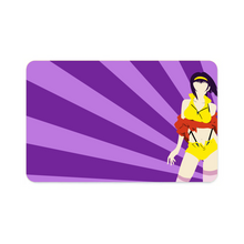 Load image into Gallery viewer, Cowboy Bebop Faye Valentine Credit Card Skins (4-in-1 Pack)