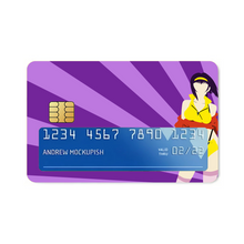 Load image into Gallery viewer, Cowboy Bebop Faye Valentine Credit Card Skins (4-in-1 Pack)