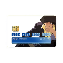 Load image into Gallery viewer, Cowboy Bebop Spike Spiegel Credit Card Skins (4-in-1 Pack)