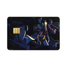 Load image into Gallery viewer, Cowboy Bebop Spike Spiegel, Faye Valentine, Jet Black, Ein Credit Card Skins (4-in-1 Pack)