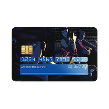 Load image into Gallery viewer, Cowboy Bebop Spike Spiegel, Faye Valentine, Jet Black, Ein Credit Card Skins (4-in-1 Pack)
