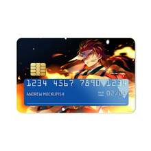 Load image into Gallery viewer, Dance of the Fire God (Hinokami Kagura) Credit Card Skins (4-in-1 Pack)