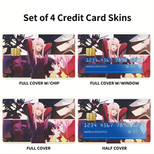 Load image into Gallery viewer, Darling in the FranXX Credit Card Skins (4-in-1 Pack)