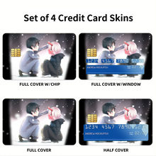 Load image into Gallery viewer, Darling in the FranXX Credit Card Skins (4-in-1 Pack)