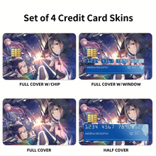 Load image into Gallery viewer, Darling in the FranXX Credit Card Skins (4-in-1 Pack)