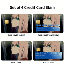 Load image into Gallery viewer, Darling in the FranXX Credit Card Skins (4-in-1 Pack)