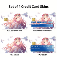 Load image into Gallery viewer, Darling in the FranXX Credit Card Skins (4-in-1 Pack)