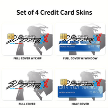 Load image into Gallery viewer, Darling in the FranXX (ダーリン・イン・ザ・フランキス) Credit Card Skins (4-in-1 Pack)