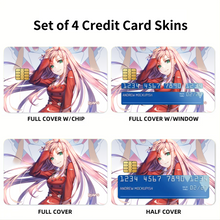 Load image into Gallery viewer, Darling in the FranXX Credit Card Skins (4-in-1 Pack)