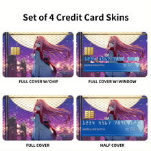 Load image into Gallery viewer, Darling In The FranXX Credit Card Skins (4-in-1 Pack)