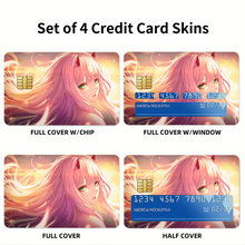 Load image into Gallery viewer, Darling In The FranXX Credit Card Skins (4-in-1 Pack)