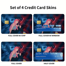 Load image into Gallery viewer, Darling in the FranXX - Zero Two Credit Card Skins (4-in-1 Pack)