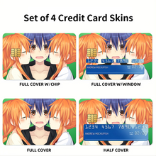 Load image into Gallery viewer, Date A Live Credit Card Skins (4-in-1 Pack)