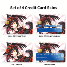 Load image into Gallery viewer, Date A Live Credit Card Skins (4-in-1 Pack)