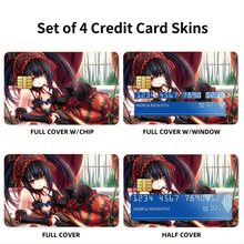 Load image into Gallery viewer, Date A Live Credit Card Skins (4-in-1 Pack)